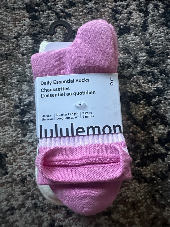 lululemon athletica Other - Lululemon Daily Essential Socks